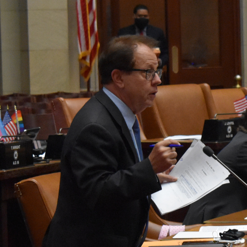 Tom Abinanti in the Assembly